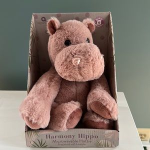 Heatable Lavender Scented Stuffed Hippo